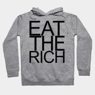 Eat The Rich, Black Hoodie